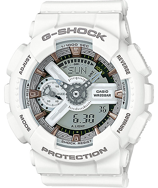 g shock military white