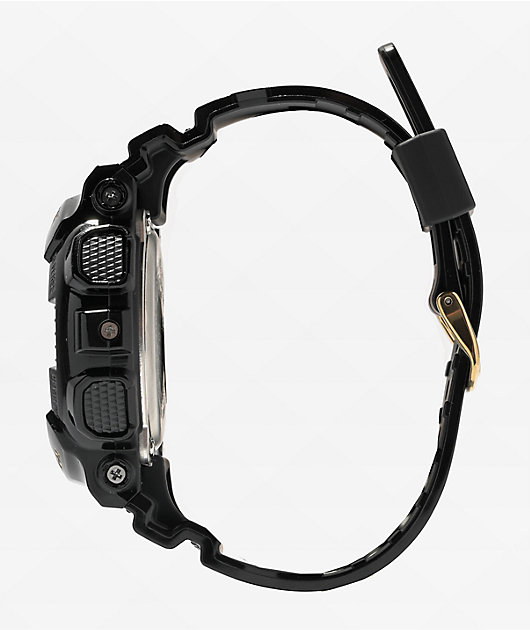 G-Shock GMAS110GB-1A Black & Gold Watch