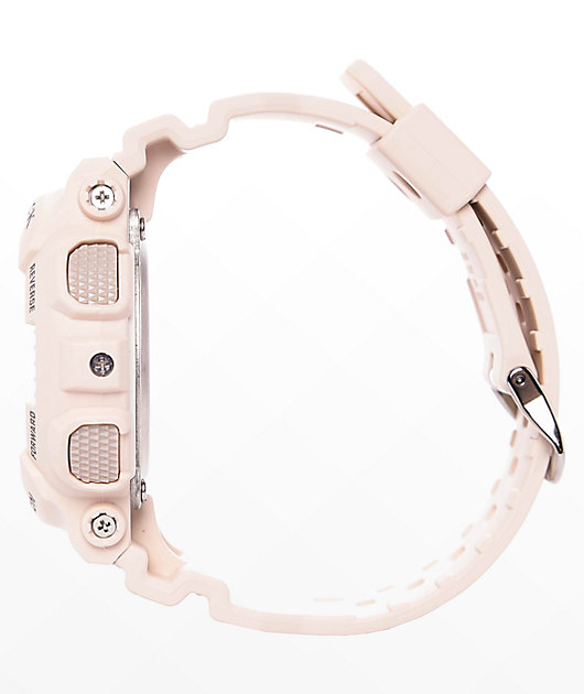 G-Shock GMAS120MF-4A Light Pink & Gold Watch