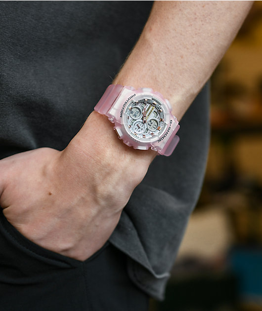 G-Shock GMAS140 Neo Punk reloj rosa