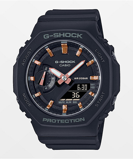 G-Shock GMAS2100-1A reloj negro digital y analógico