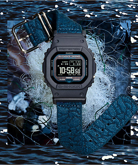G-Shock GWBX5600CBG-2 Square Blue Digital Watch | Zumiez