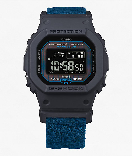 G-Shock GWBX5600CBG-2 Square Blue Digital Watch | Zumiez