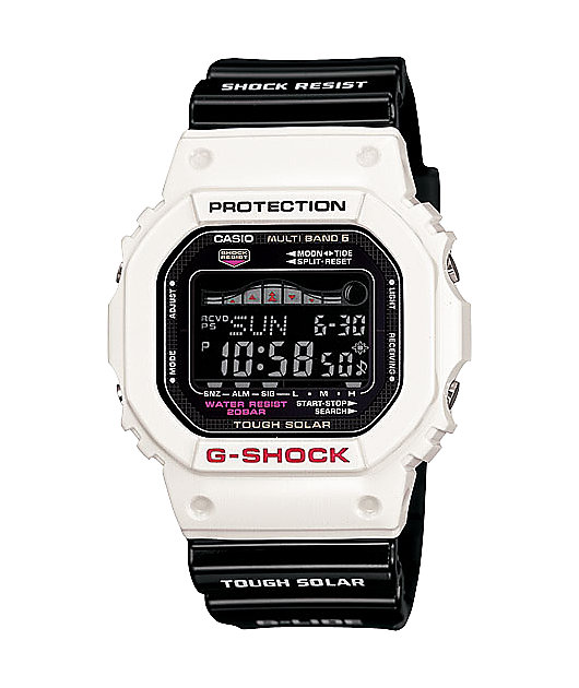 G Shock Gwx5600b 7 G Lide White Black Digital Watch Zumiez