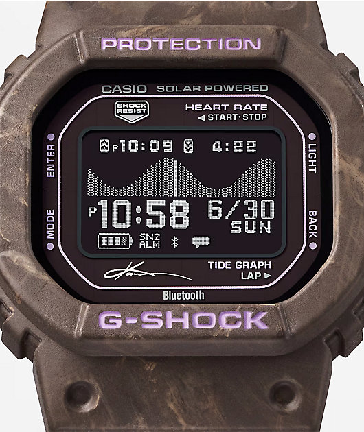 G-Shock Kanoa GBXH5600KI-5 Brown Digital Smart Watch