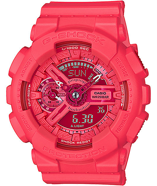 g shock coral
