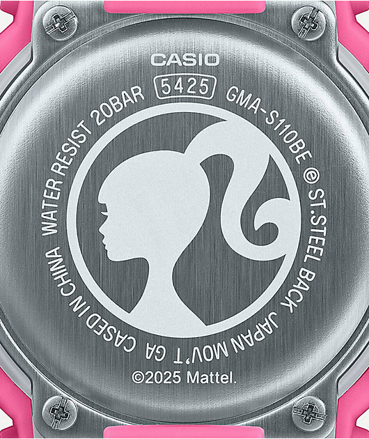 G-Shock x Barbie GMAS110BE-4A Pink Analog & Digital Watch