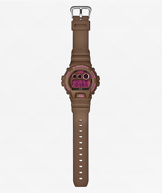 G-Shock x Hardies NYC DW6900HH-5 Brown Digital Watch