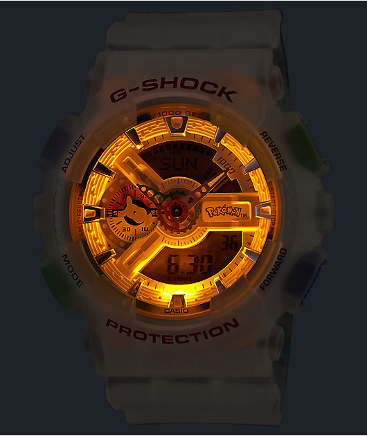 G-Shock x Pokémon GA110PKM-7A Analog & Digital Watch