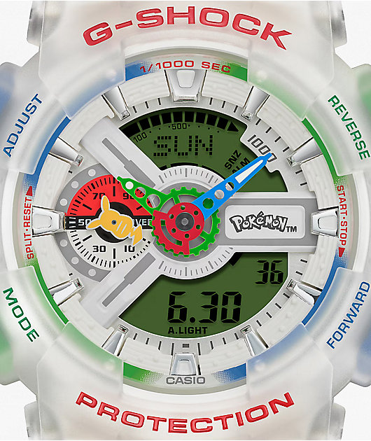 G-Shock x Pokémon GA110PKM-7A Analog & Digital Watch