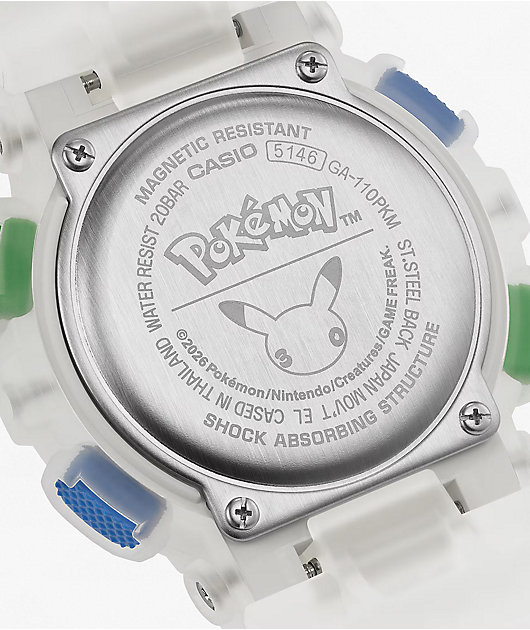 G-Shock x Pokémon GA110PKM-7A Analog & Digital Watch
