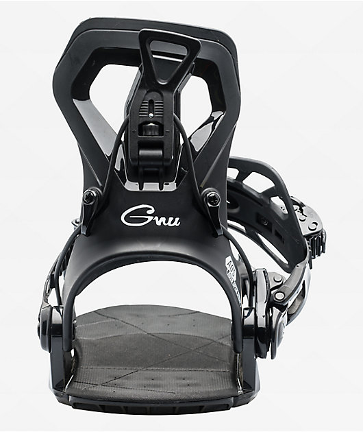 GNU Cheeter Black Snowboard Bindings 2026