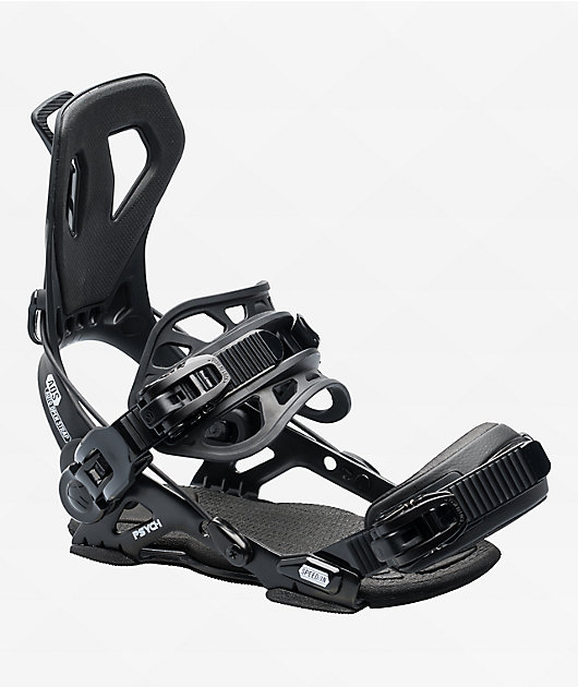 GNU Psych Black Snowboard Bindings 2026 | Zumiez