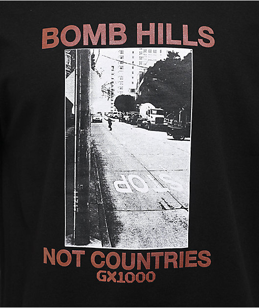 GX1000 Bomb Hills Black T-Shirt