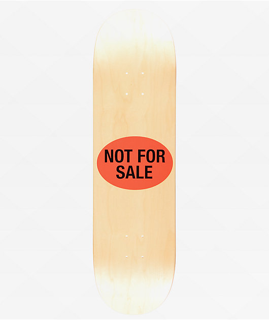 GX1000 Not For Sale 8.5" Skateboard Deck