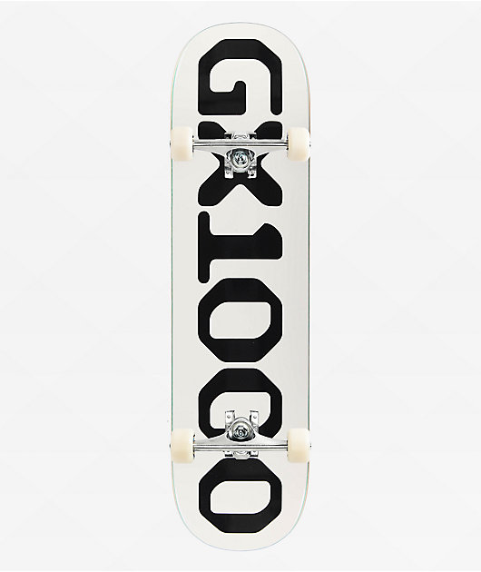 GX1000 OG Logo Grey 8.25" Assembled Skateboard Complete