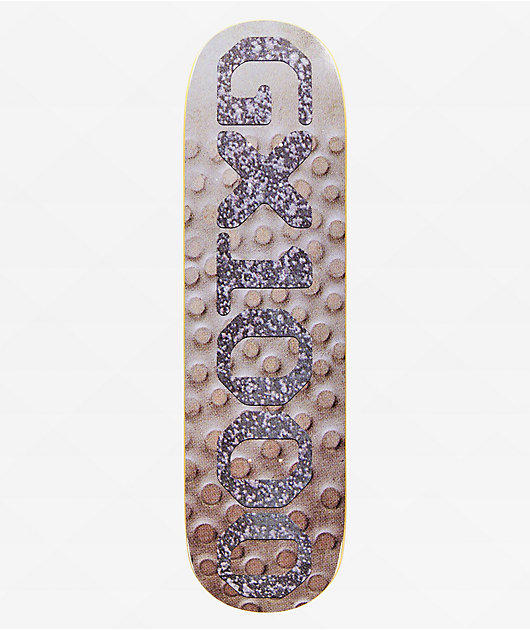 GX1000 Silver Logo 8.625" Skateboard Deck