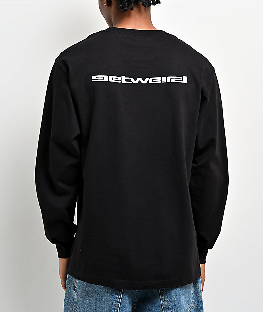 Get Weird Core Black Long Sleeve T-Shirt