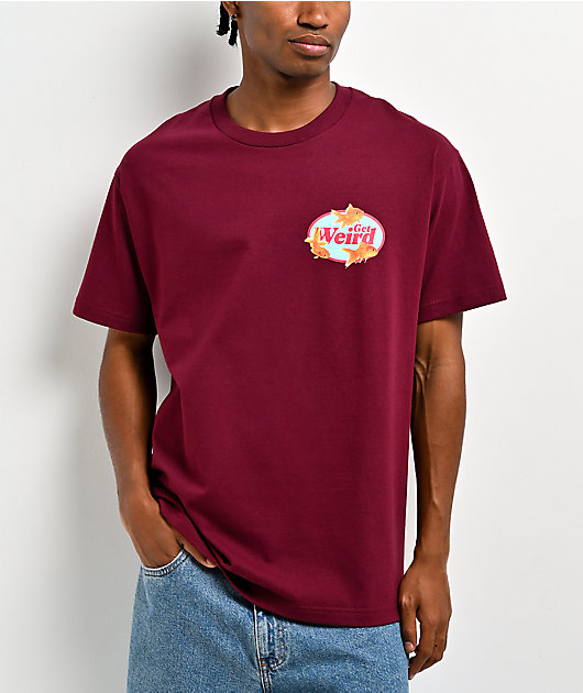 Get Weird Goldfish Red T-Shirt