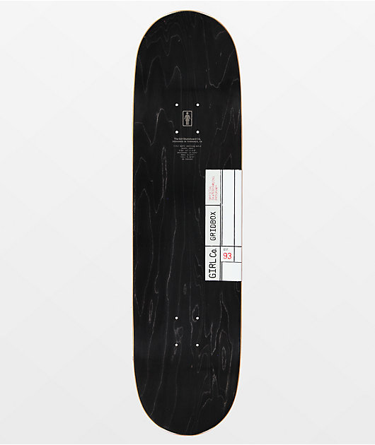 Girl Gass Gridbox 8.5" Skateboard Deck