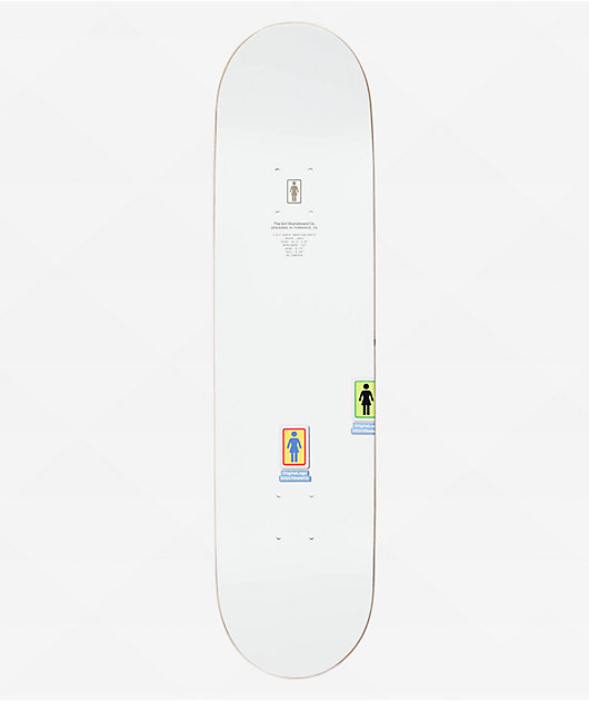 Girl Geering Desktop Chaos 8.0" Skateboard Deck