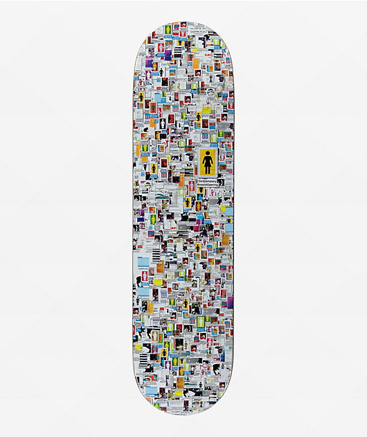 Girl Geering Desktop Chaos 8.0" Skateboard Deck