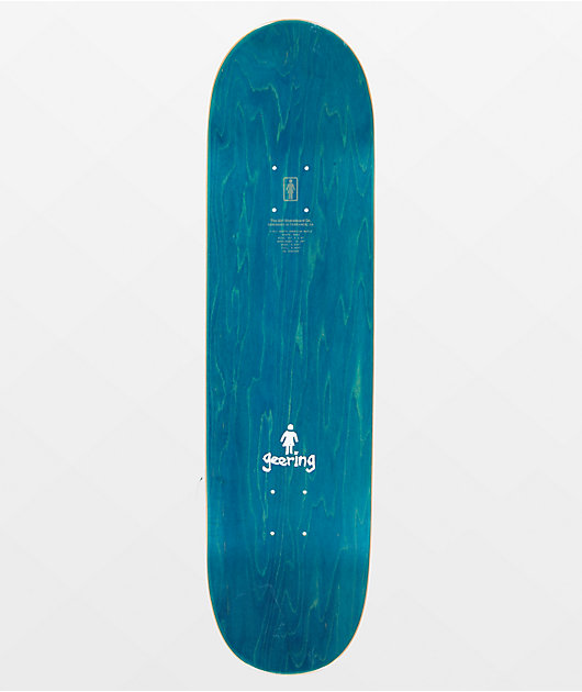 Girl Geering Skull N Bones 8.5" Skateboard Deck