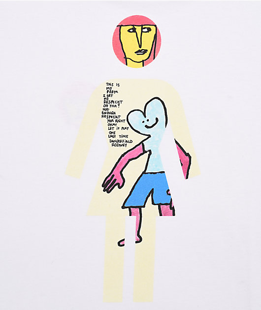 Girl Gonz Doll White T-Shirt