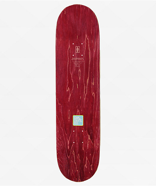 Girl Kennedy Hand Shakers 8.25" Skateboard Deck