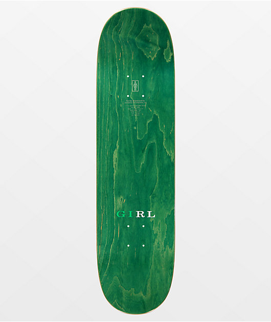 Girl Kennedy Letterpress 8.5" Skateboard Deck