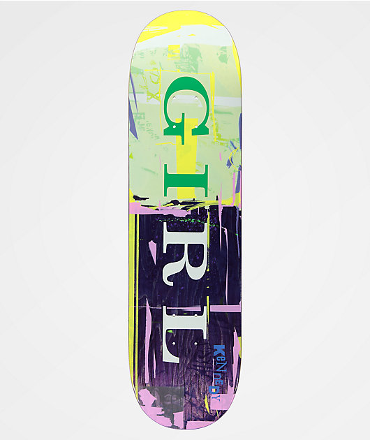 Girl Kennedy Letterpress 8.5" Skateboard Deck