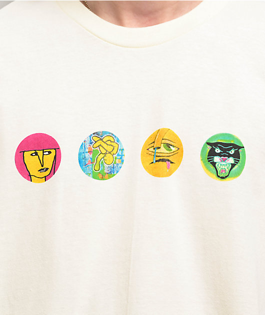 Girl Legends Heads Cream T-Shirt