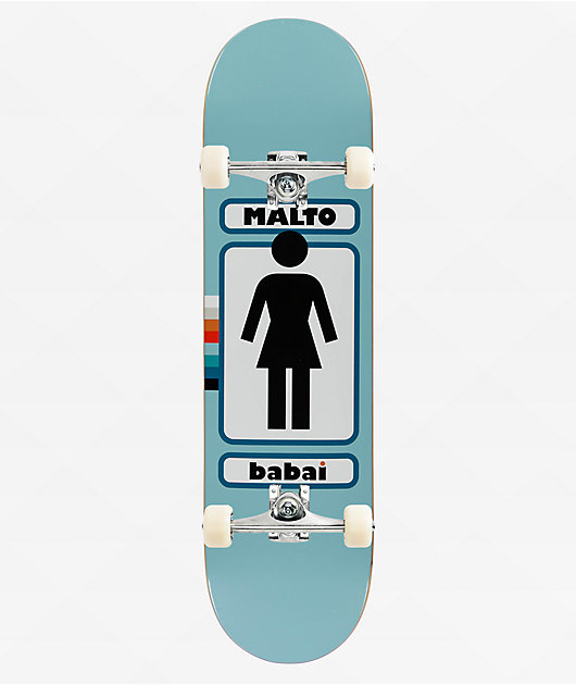 Girl Malto 93 Til Palette 8.25" Assembled Skateboard Complete