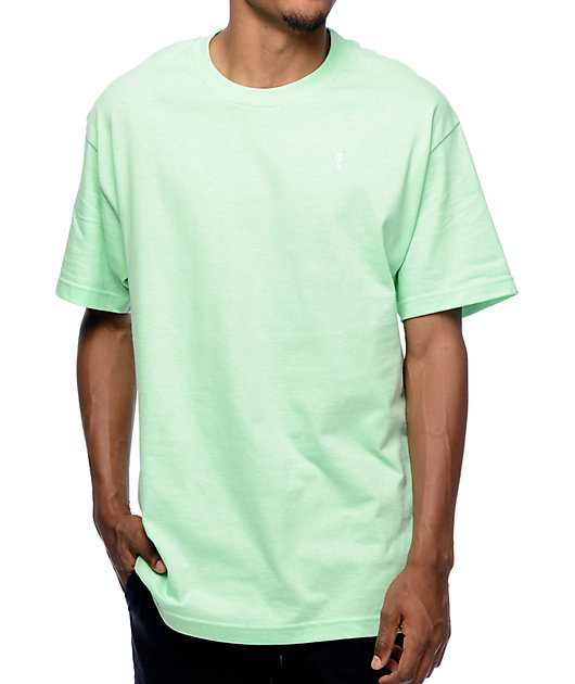camiseta color menta