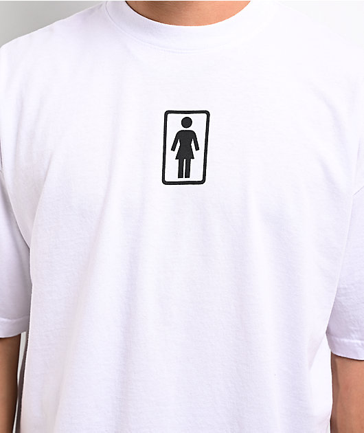 Girl OG Premium Logo White T-Shirt