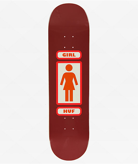Girl x HUF 93 Til 8.25" Skateboard Deck
