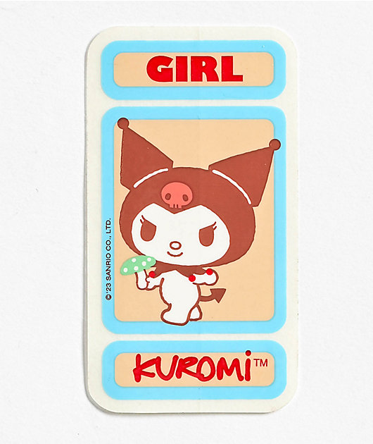 Girl x Hello Kitty Kuromi Sticker | Zumiez