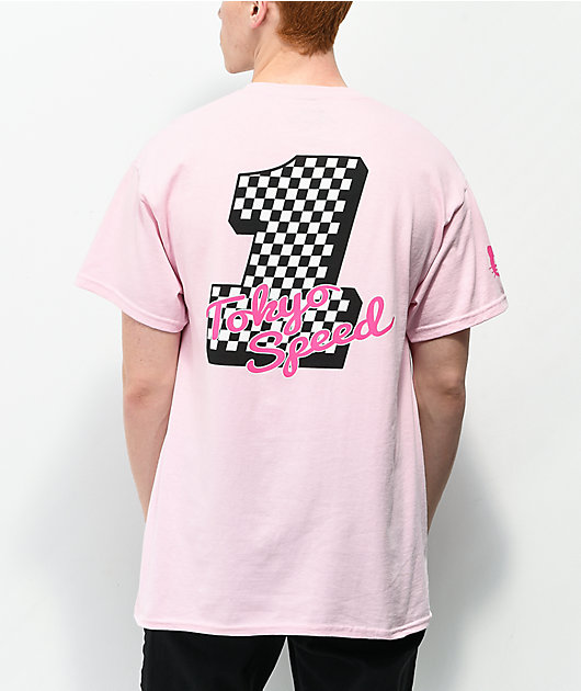 Girl x Hello Kitty Tokyo Speed Pink T-Shirt