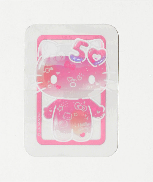 Girl x Hello Kitty and Friends Box Pink Sticker