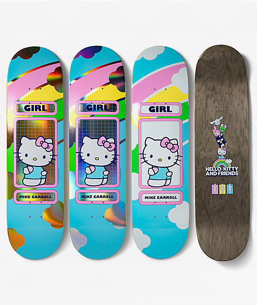 Girl x Hello Kitty and Friends Carroll 8.5" Blind Bag Skateboard Deck