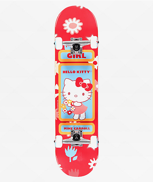 Girl x Hello Kitty and Friends Carroll Hello Kitty 7.75" Skateboard Complete