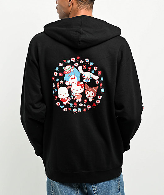 Girl x Hello Kitty and Friends Woodland Wonder Black Hoodie Zumiez