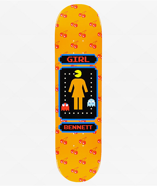 Girl x PAC-MAN Bennett 8.25" Skateboard Deck