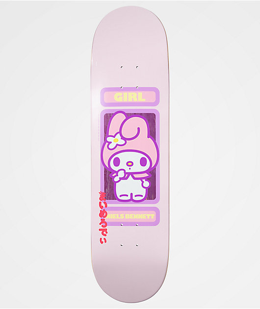 Girl X Sanrio Hello Kitty 60th Anniversary Sean Malto Skateboard Deck 