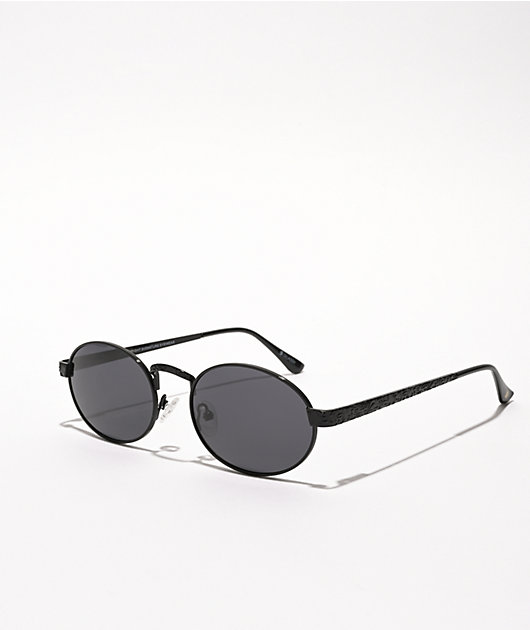 Glassy Zion gafas de sol negras redondas y polarizadas