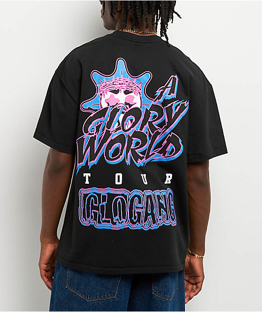 Glo Gang A Glory World Black T-Shirt