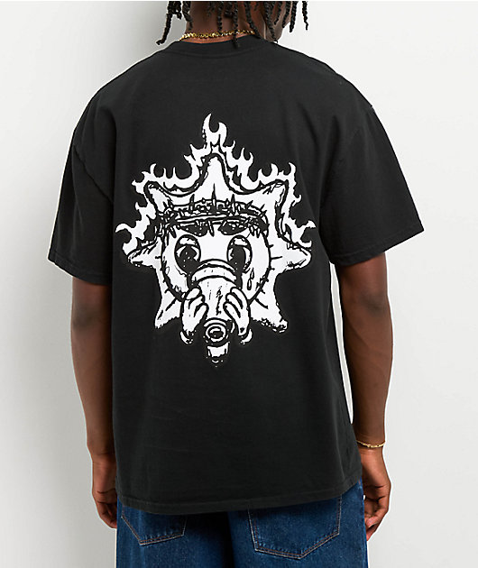 Glo Gang Glo Burst Black T-Shirt | Zumiez