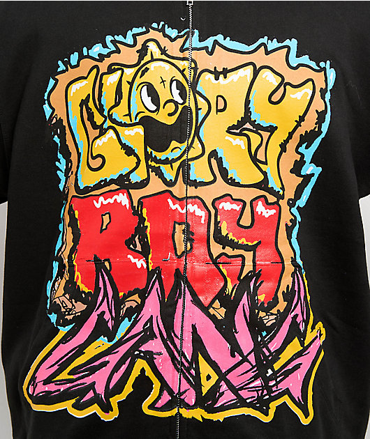 Glo Gang Glory 4 Eva Black Zip Hoodie