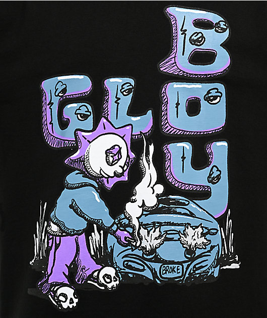 Glo Gang SF90 Lighter Black T-Shirt | Zumiez