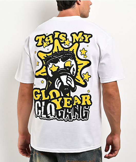 Glo Gang This Is My Glo Year White T-Shirt